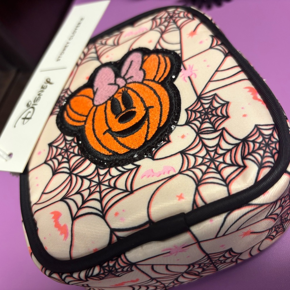 Disney Stoney Clover Minnie Mouse Halloween Pouch
